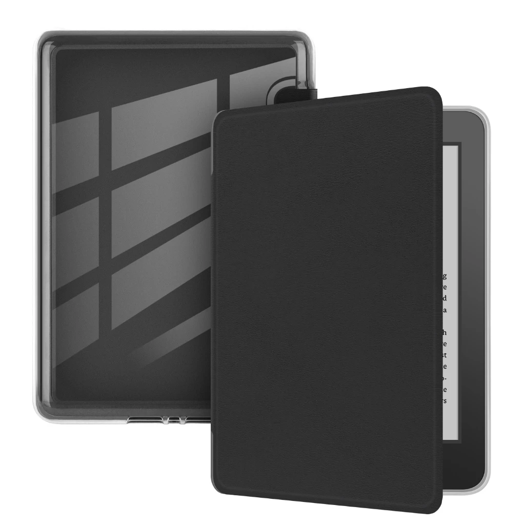อะคริลิคสมาร์ทสําหรับ Kindle 11th ฝาครอบโปร่งใสสําหรับ Paperwhite 12th Magnetic Soft Case สําหรับ Oasis 9/10th พร้อม Auto Sleep/wake up
