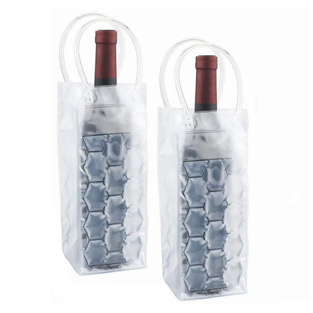 เบียร์ไวน์ Beer Iced Tote Bag ขวดไวน์คูลเลอร์เจลไวน์กระเป๋ายืนฟรีกลางแจ้งปฏิบัติฉนวนไวน์แดงพก ราคา ถูกที่สุด ดีลบีเคเค แกลเลอรีภาพที่ 2