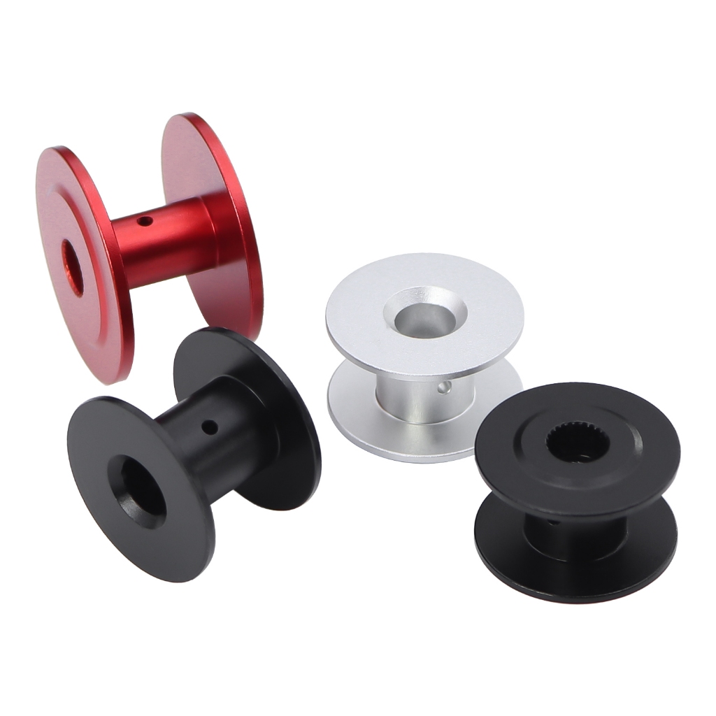 อลูมิเนียม 25 T พวงมาลัยเกียร์ Servo Winch Spool ล้อสําหรับ 1/10 Rc Crawler SCX10 II TRX4 Capra VS4-10 LCG แชสซีเครื่องมือกู้ภัย
