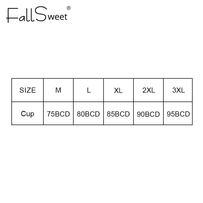 FallSweet ผู้หญิง Minimizer Bra ไม่มีรอยต่อปรับ Full Cup ชุดชั้นใน Plus ขนาด Anti-sagging Lift Up Brassiere ราคา ถูกที่สุด ดีลบีเคเค แกลเลอรีภาพที่ 8