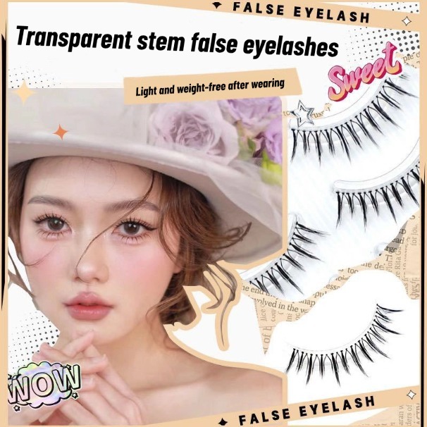 Niche Comic Eye ประณีตช่างแต่งหน้าร่างกายโปร่งใสแนะนําแต่งหน้าผมนางฟ้าเต็มสาว
