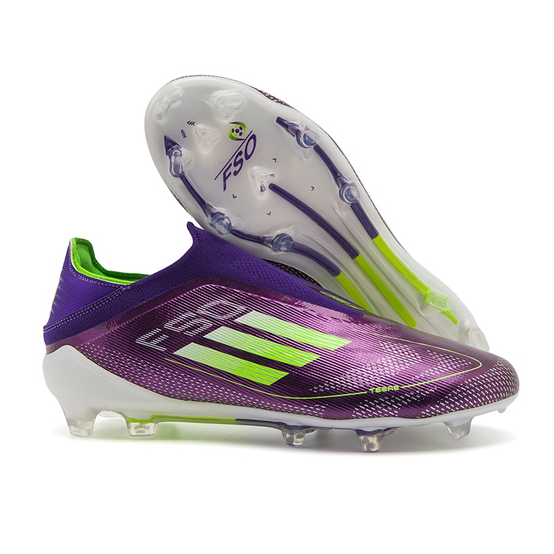 พรีเมี่ยมสนามหญ้าธรรมชาติ Professional ชาย F50 FG รองเท้าฟุตบอล 35-45