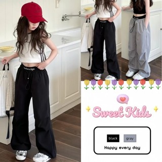 SweetKids พร้อมส่งจากกทม🌸กางเกงลำลองเด็กผู้หญิง🍓กางเกงขายาวแ…