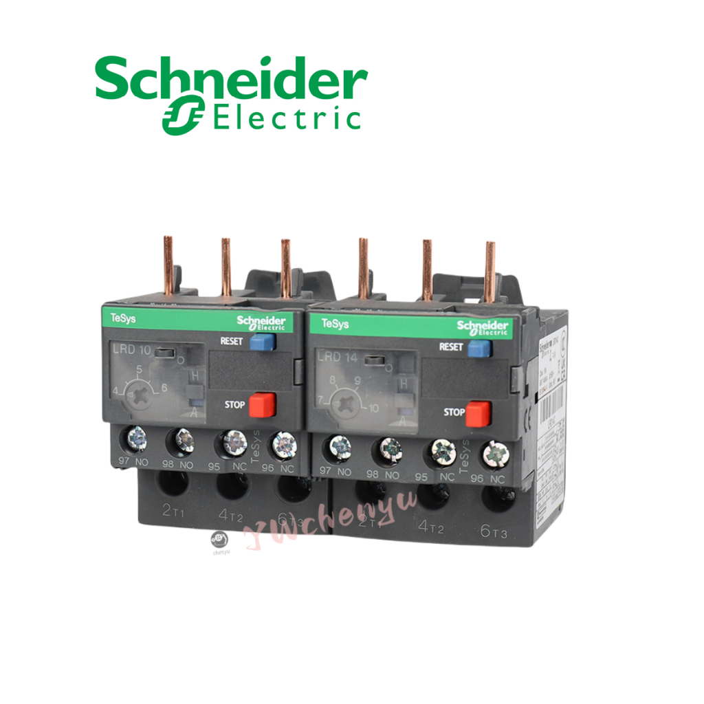 ป้องกัน Schneider รีเลย์มอเตอร์ความร้อนโอเวอร์โหลด LRD01 LRD02 LRD03 LRD04 LRD05 LRD06 LRD07 LRD08 L