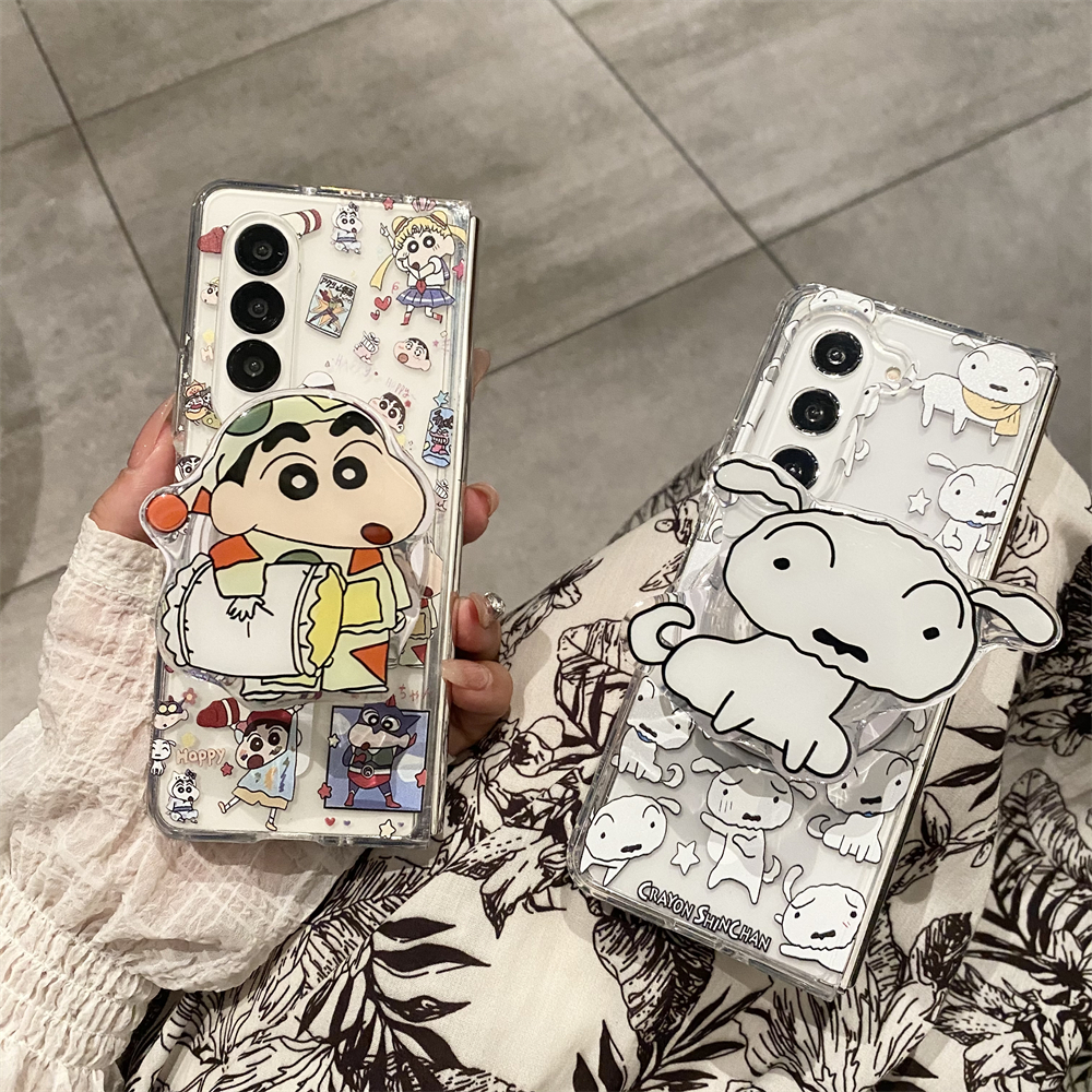 สติ๊กเกอร์ขอบนุ่มพีซีแม่เหล็กที่แข็งแกร่ง Xiaoxin Samsung Galaxy Z Fold6 5 4 3 เคสโทรศัพท์มือถือ