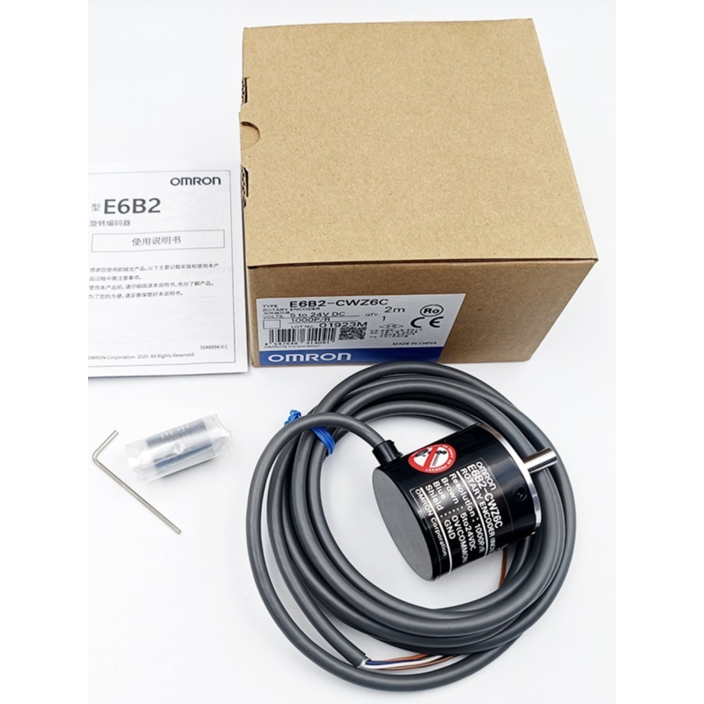 Omron เครื่องเข้ารหัสโรตารีอิเล็กทริก E6B2-CWZ6C CWZ1X CWZ5B E6C2-CWZ6C CWZ5B CWZ1X ราคา ถูกที่สุด ดีลบีเคเค แกลเลอรีภาพที่ 2