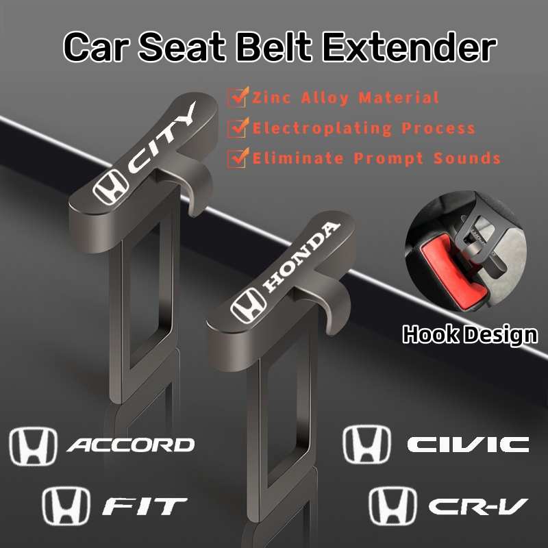 1/2pcs Honda เข็มขัดนิรภัยใส่สําหรับ City Hatchback Civic Accord Jazz BRV HRV CRV เข็มขัดนิรภัยหัวเข็มขัด