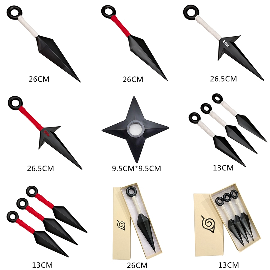 ดาบนินจา นารูโตะ เหมือนจริง พลาสติก สไตล์ญี่ปุ่น สําหรับเก็บสะสม