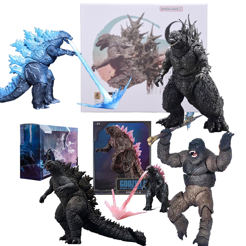 Neca ฟิกเกอร์ Godzilla Action Figure Godzilla x Kong the new emprire 2024 ของเล่นสําหรับเด็ก