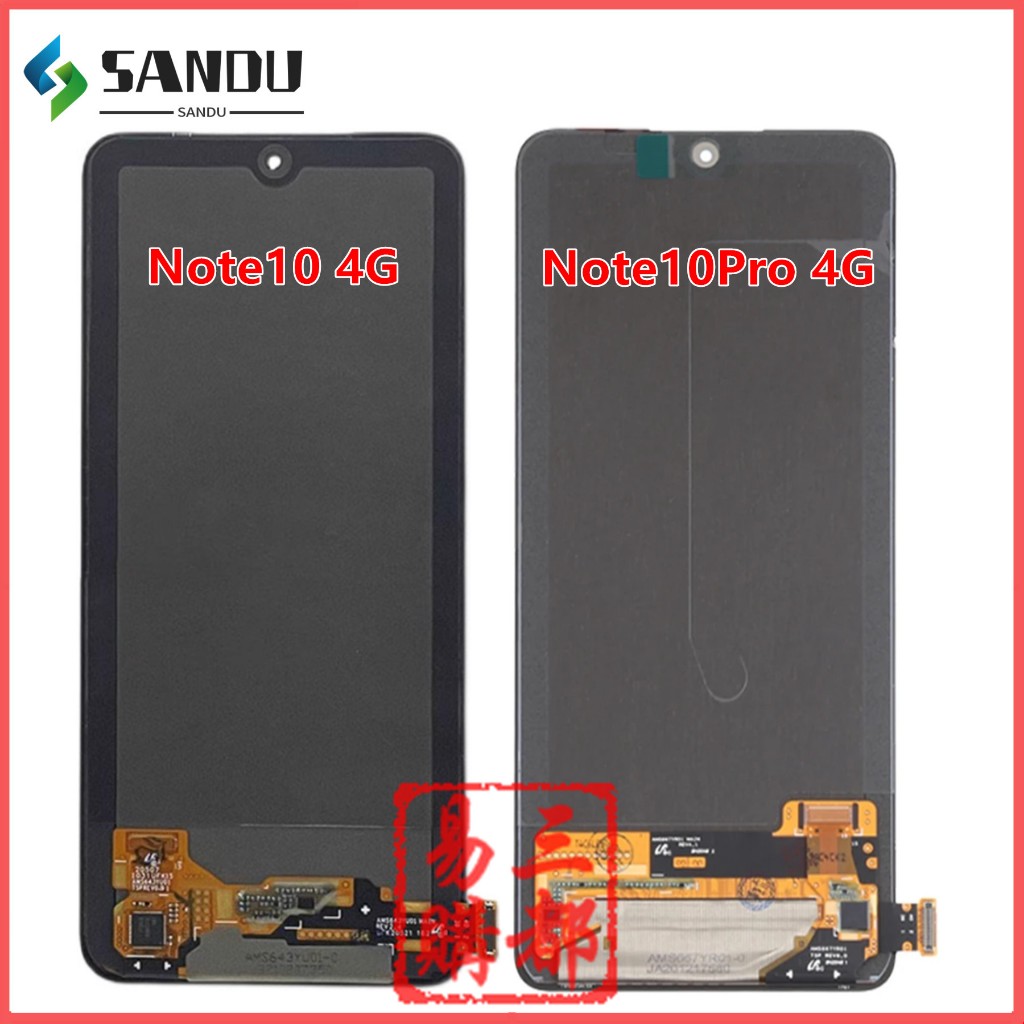 เหมาะสําหรับ Xiaomi Redmi Note 10 11 12 10S 11S Max Pro 4G 5G ชุดหน้าจอ LCD