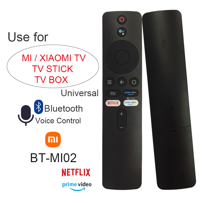 ALANK รีโมทสากล รีโมททีวี XIAOMI Bluetooth คำสั่งเสียง รีโมท for XIAOMI TV / MI TV BOX 4K 8K UHD BT-