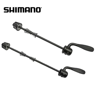 Shimano Deore XT MTB Mountain ด้านหน้าด้านหลัง Quick Release Skewer OLD 100mm 135mm สีดํา/เงิน
