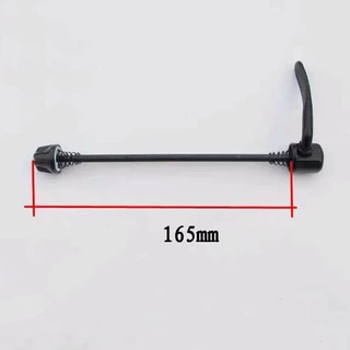 Shimano Deore XT MTB Mountain ด้านหน้าด้านหลัง Quick Release Skewer OLD 100mm 135mm สีดํา/เงิน