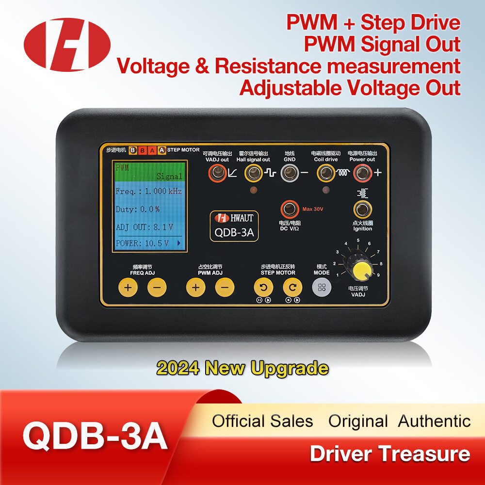 QDB-3A 2A Ignition Coil Tester รถ Idle Stepper มอเตอร์โซลินอยด์วาล์วหัวฉีด Actuator เครื่องตรวจจับ Fault Driver PWM เครื่องกําเนิดไฟฟ้า