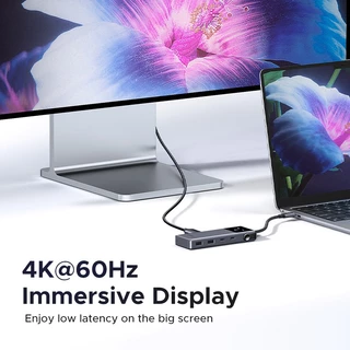UGREEN Uno 6-in-1 HUB 5-in-1 7-in-1 4K@60Hz 10Gbps Robot HUB PD100W USB A USB C อะแดปเตอร์ HDMI Type C