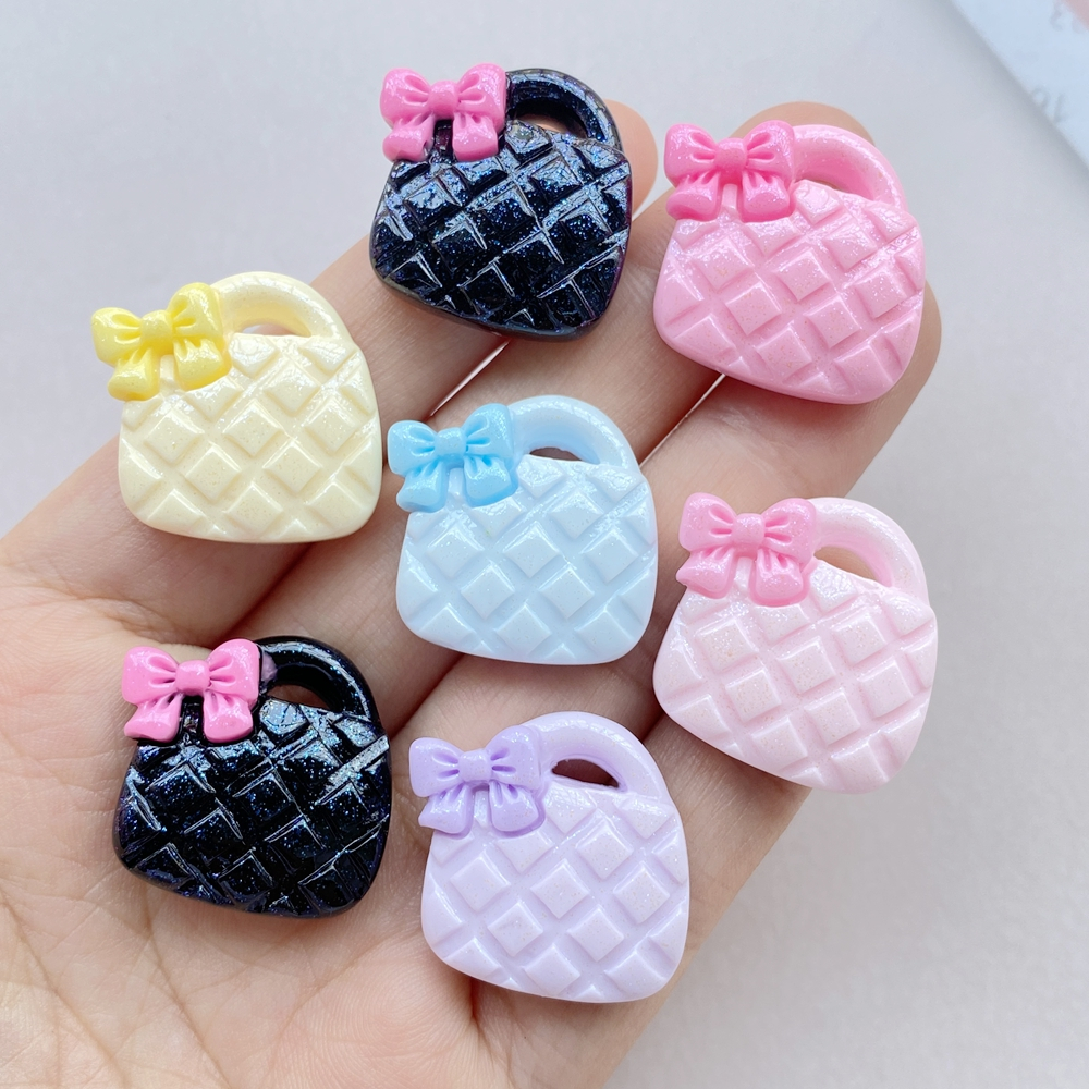 กระเป๋าถือเรซิ่น DIY น่ารักแบบการ์ตูน สีสดใสนำมาใช้ได้หลายอย่าง เช่น อัลบั้มรูป ของตกแต่ง และเครื่องประดับ