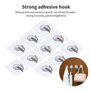 Jujiajia บ้านโปร่งใส No-Punch Hook Strong Traceless กาวเสื้อ…