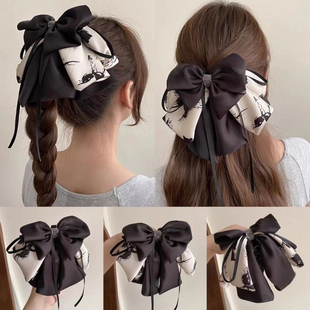 New hair clip, bow hair clip, women's hair accessory