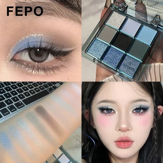9 สีเคลือบมุกรมควันกุหลาบอายแชโดว์คณะกรรมการทนทานกันน้ําแต่งหน้าตาเหมาะสําหรับงานเลี้ยงวันวาเลนไทน์