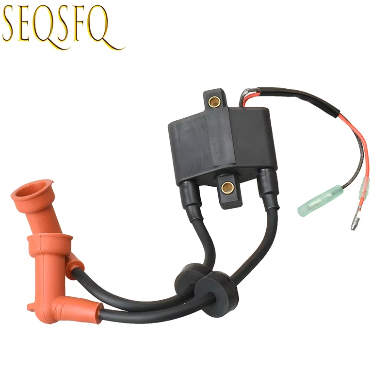คอยล์จุดระเบิด Assy 6F5-85570 สําหรับเครื่องยนต์เรือ Yamaha 4T 9.9HP 15HP 20HP 25HP 2T 9.9HP 15HP 20HP 25HP 30HP 40HP 6F5-85570-00
