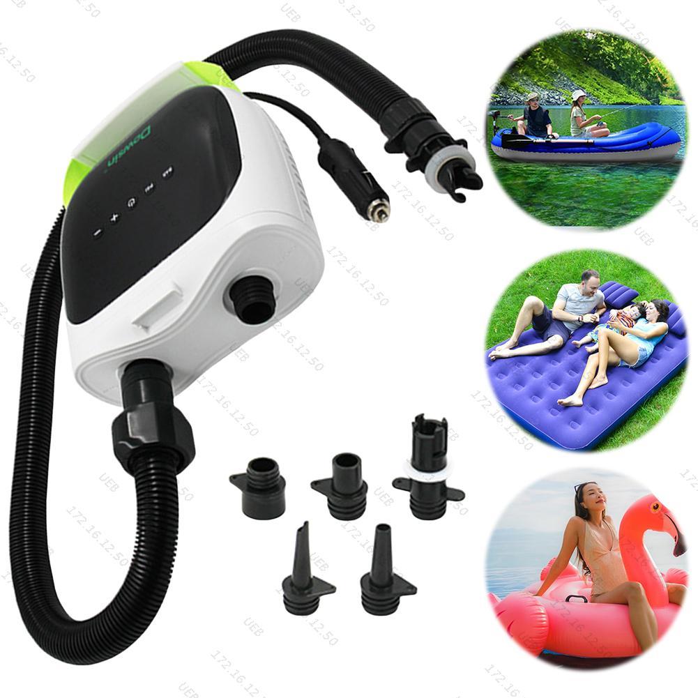 🚚จัดส่งในกรุงเทพฯ🚚ปั ๊ มลมไฟฟ ้ า 20PSI Paddle Board Pump Dual Stage Inflation Portable SUP Pump