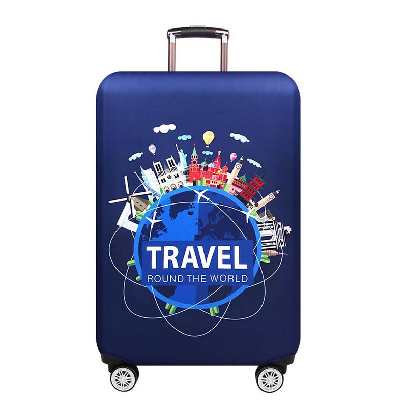【ของขวัญฟรี】ผ้าคลุมกระเป๋าเดินทางผ้ายืด luggage cover 行李箱保护套