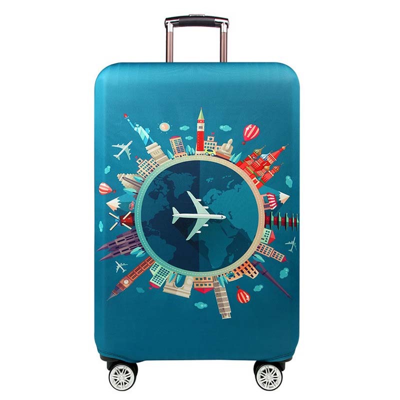 【ของขวัญฟรี】ผ้าคลุมกระเป๋าเดินทางผ้ายืด luggage cover 行李箱保护套