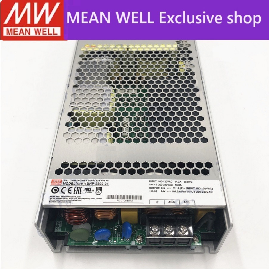MEAN WELL UHP-2500 UHP-2500-36 UHP-2500-48 2500W Cooling พร้อม PFC Switching Supply