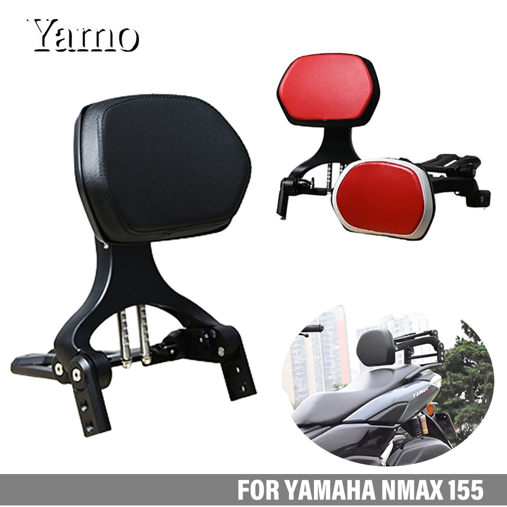 สําหรับ Yamaha N-MAX 155 NMAX 155 V2 2020-2024 พับพนักพิงพับ tailstock NMAX155 รถจักรยานยนต์พับพนักพ