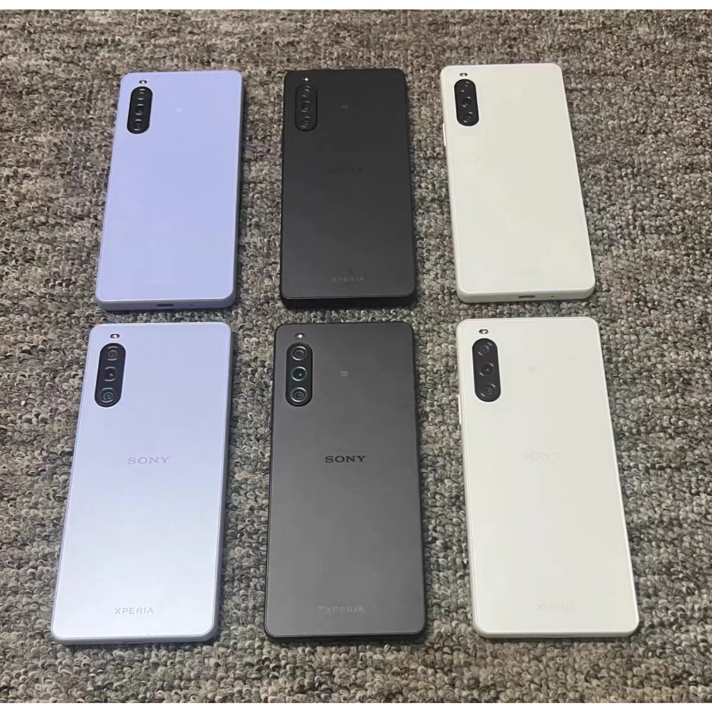 Sony Xperia 10 V 6.1 6GB RAM 128GB ROM NFC GPS สมาร์ทโฟน Android ใช้เวอร์ชันภาษาญี่ปุ่นใหม่ 98% ซิมก