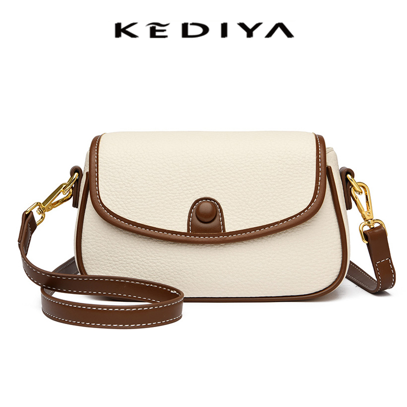 กระเป๋าสะพายข้าง KEDIYA 2024 แฟชั่นเรียบง่ายกระเป๋าสะพายไหล่คุณภาพดีสําหรับผู้หญิง