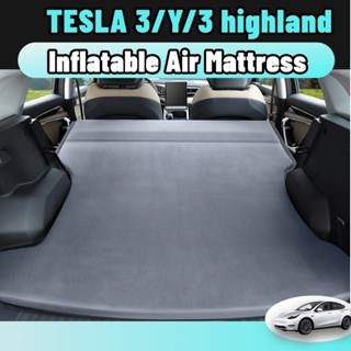 Tesla model y jumper/3 highland ที่นอนในรถยนต์ ที่นอนเป่าลมอ…