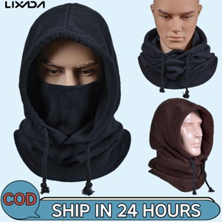 [Lixada Th Mall] หมวกแก๊ป ผ้าขนแกะ ให้ความอบอุ่น สําหรับขี่จ…