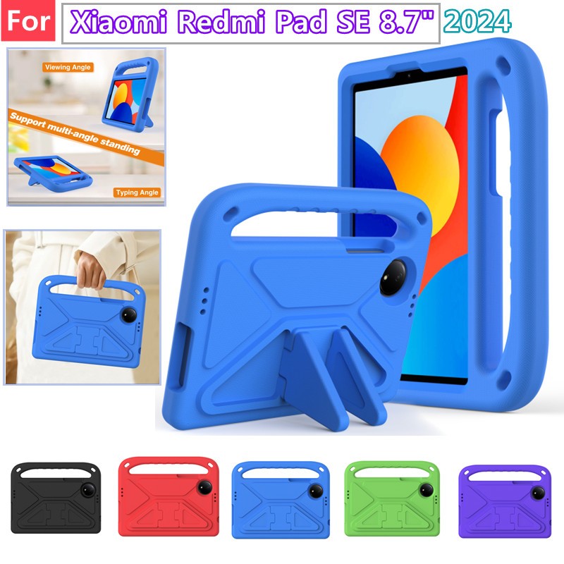 เด็กจับสําหรับ Xiaomi Redmi Pad SE 8.7" 2024 Redmi Pad SE 4G 8.7" 2024 Redmi Padse Padse Redmi Pad S
