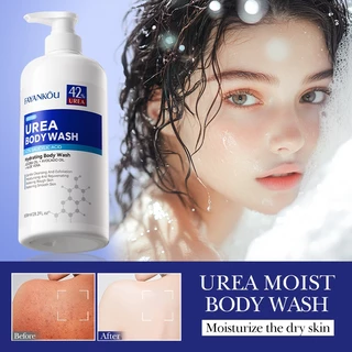 FAYANKOU Urea Shower Gel เจลอาบน้ำยูเรีย ให้ความชุ่มชื้น ทำความสะอาดล้ำลึก ลดสิว กำจัดไร พร้อมให้ความชุ่มชื้น ขนาด 800ml