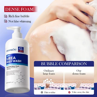 FAYANKOU Urea Shower Gel เจลอาบน้ำยูเรีย ให้ความชุ่มชื้น ทำความสะอาดล้ำลึก ลดสิว กำจัดไร พร้อมให้ความชุ่มชื้น ขนาด 800ml