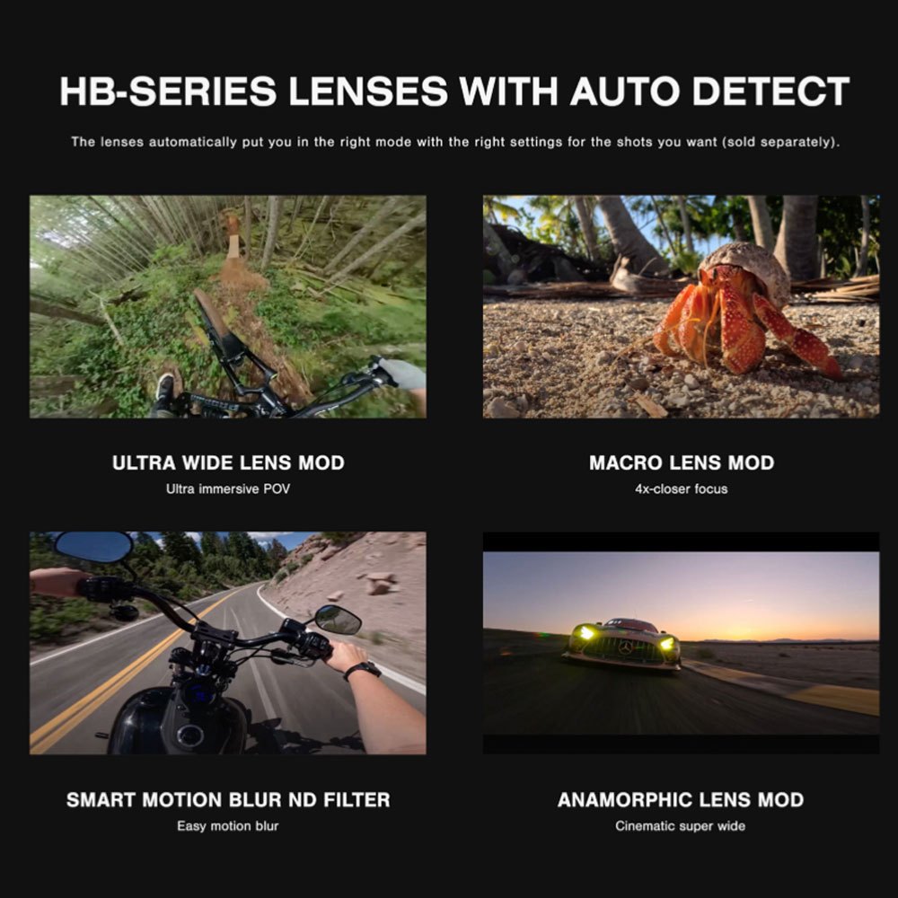 [รับประกัน 1 ปี] GoPro Hero13 Black Action Camera Video 5.3K60/ 4K120 + Photo 27MP , HyperSmooth 6.0, HLG-HDR Video, Rugged + กันน้ํา 33ft (10m), GPS Burst Slo-Mo, GPS Burst