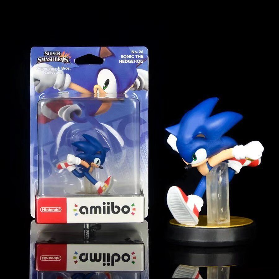 Nintendo amiibo โซนิคเม่น Sonic Advance Da Luan Dou สวิทช์การ์ดติดตั้งตุ๊กตาอะนิเมะเครื่องประดับ