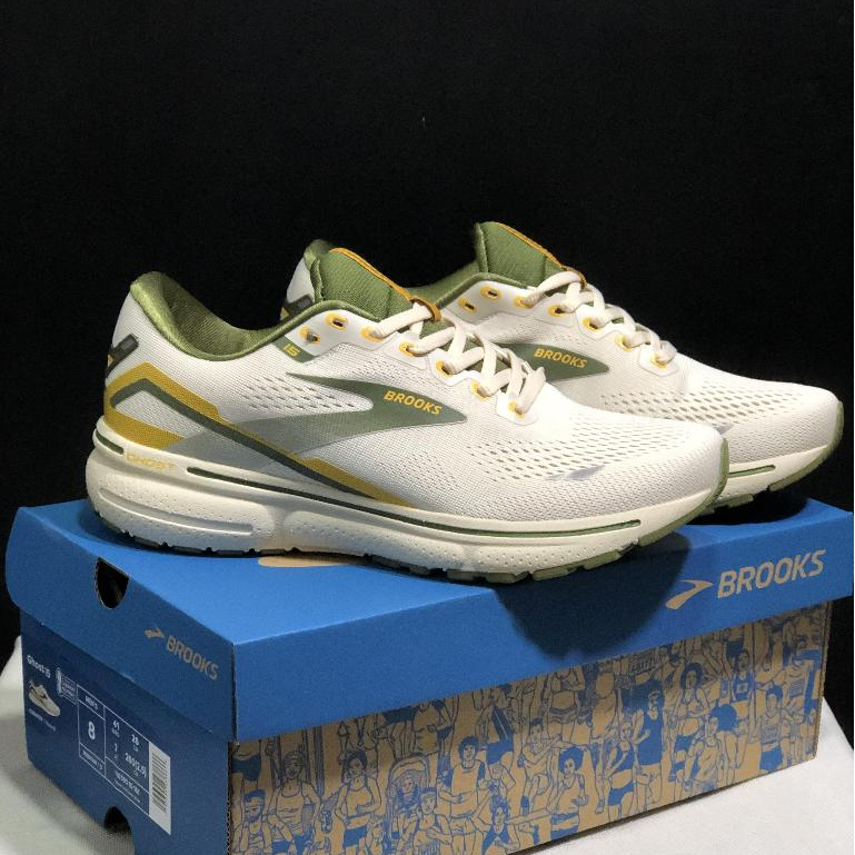 Brooks Ghost 15 รองเท้ากีฬาสําหรับบุรุษและสตรีรองเท้าวิ่งมืออาชีพมาราธอน