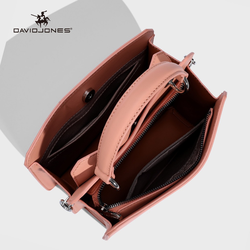 David Jones Paris 2025 ฤดูใบไม้ผลิฤดูร้อนใหม่คอลเลกชันDesignerผู้หญิงTop-Handleกระเป๋าCrossbodyกระเป๋าหนังPuหญิงนุ่มและSuppleกระเป๋า
