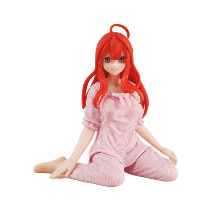 9 ซม. Quintessential Quintuplets อะนิเมะรูปชุดนอน Nakano Itsuki สองขนาดสาวรุ่น Q PVC Action Figures ตุ๊กตาของเล่น