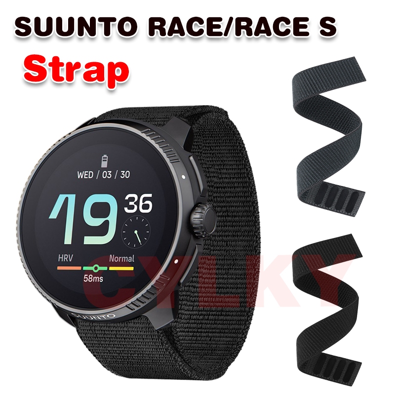 สําหรับ SUUNTO RACE S Strap Nylon Canvas Breathable Soft SUUNTO RACE S Band