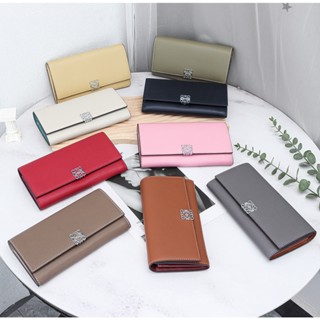 ของแท้หนังกระเป๋าสตางค์ยาวสุภาพสตรีความจุขนาดใหญ่ผู้ถือบัตรช…