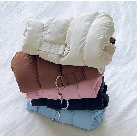 สามารถลากจูงเสื้อผ้าผ้าฝ้ายสัตว์เลี้ยงสําหรับสุนัขในฤดูใบไม้ร่วงและฤดูหนาวเสื้อผ้าที่หนาขึ้น ปอมเมอเรเนียนสุนัขตัวเล็กในฤดูหนาว