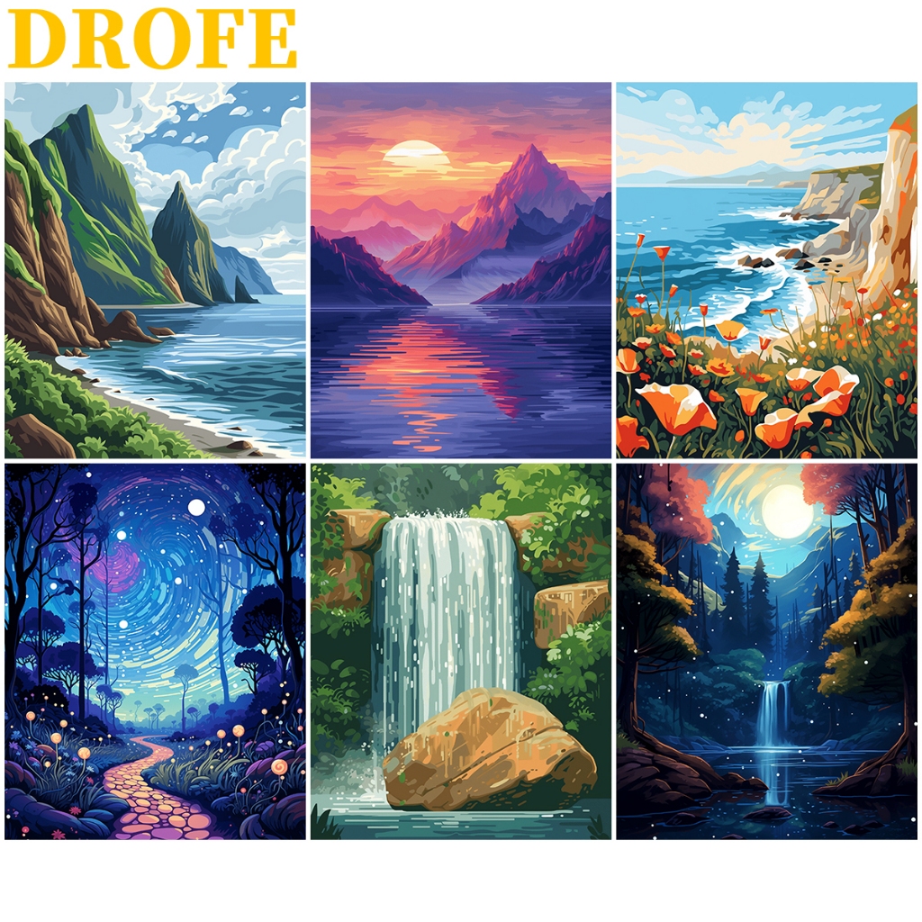 Drofe,ระบายสีตามตัวเลขมีกรอบ,ระบายสี,ภูมิประเทศ,paint by number,ภาพระบายสี,ภาพระบายสีตามตัวเลข,ศิลปะ,ระบายสีตามตัวเลขหลักสิบบ,ชุดระบายสีตามตัวเลข,ระบายสีรูปภาพ,สมุดระบายสี,ของแต่งห้อง,แต่งห้อง,จัดห้องนอน,ตกแต่งห้อง,แต่งห้องนอน