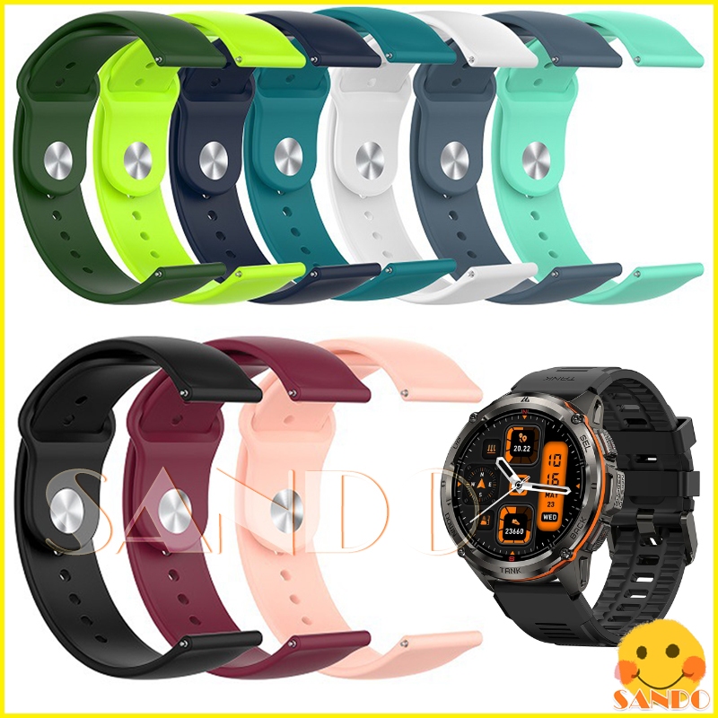 🔥พร้อมส่  สาย Kospet Tank T3 Ultra M3 Ultra สายนาฬิกาซิลิโคน สายรัดข้อมือ สายทดแทน Kospet Tank watch