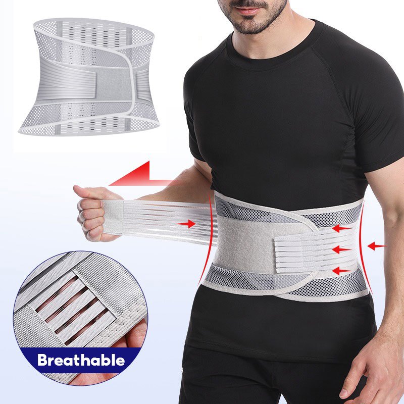 Breathable Back Brace สำหรับทุกเพศ บรรเทาอาการปวดหลังล่าง พร้อมฟีเจอร์ anti-skid ปรับท่าทางการนั่งและเป็นเทรนเนอร์เอวสำหรับ Sistica และ Scoliosis