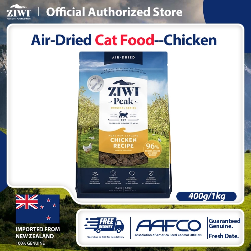 ZIWI Peak Air-Dried Cat Food All Natural, High Protein, Grain Free, Limited Ingredient Superfoods Ch