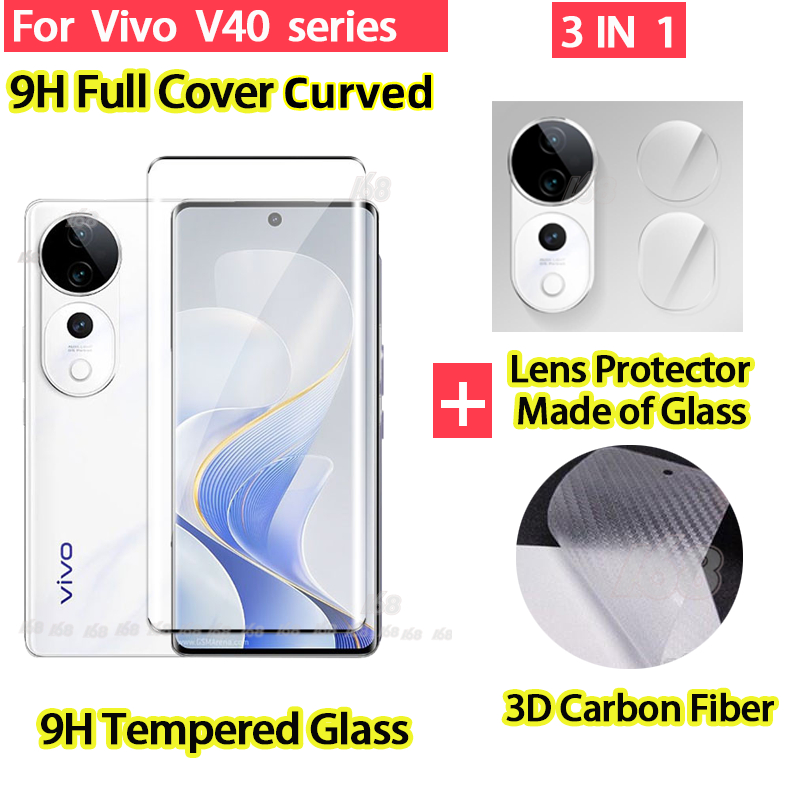 ฟิล์มกระจก Vivo V40 V50 V60 V30 V27 V29 V30E 5G ฟิล์ม Vivo V40 V25 V30 Pro ฟิล์มกล้อง ฟิล์มหลังเคฟล่า ป้องกันหน้าจอ และเลนส์กล้อง สำหรับ ราคา ถูกที่สุด ดีลบีเคเค แกลเลอรีภาพที่ 2