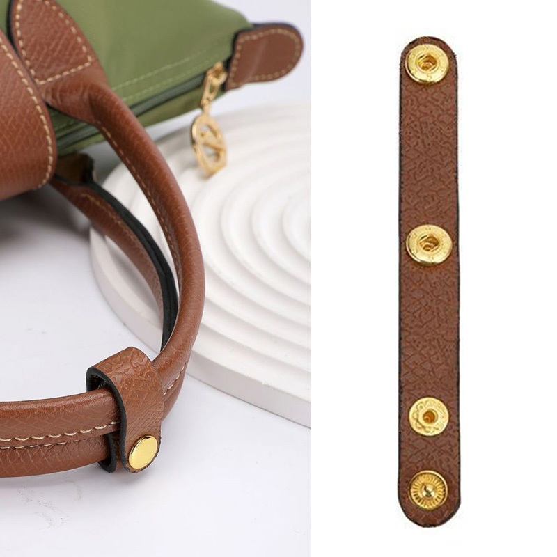 กระเป๋าหนังจับหัวเข็มขัดคงที่สําหรับ Longchamp Tote กระเป๋าสายคล้องไหล่ Fixing คลิปปรับ Shorten หัวเข็มขัดกระเป๋าอุปกรณ์เสริม
